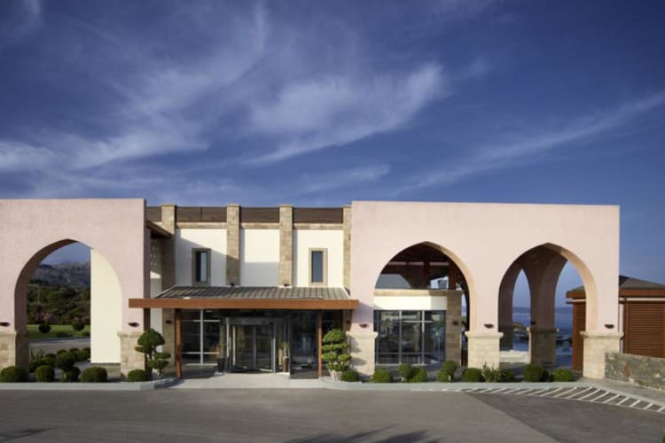 Front of hotel